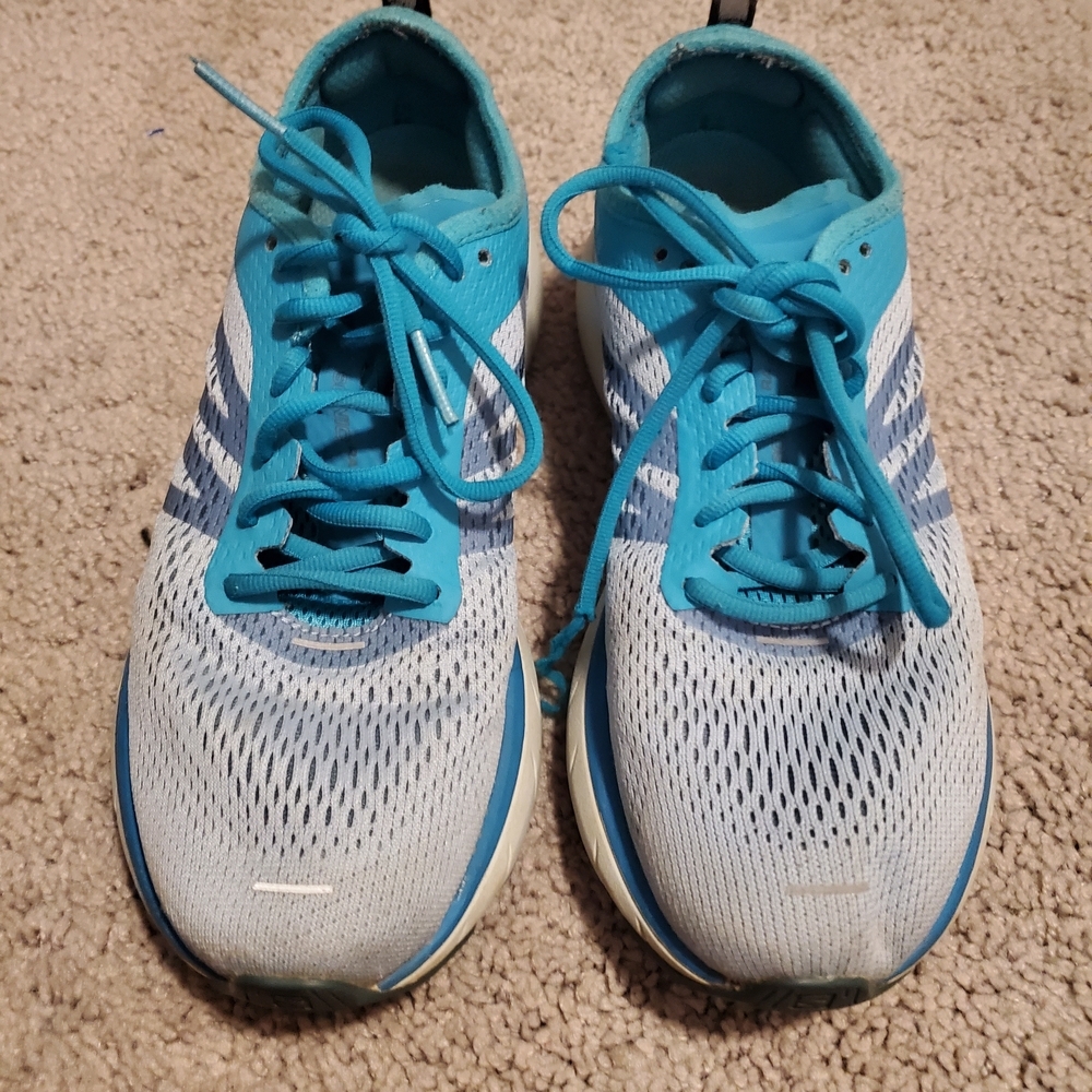 Salomon Women's Blue and White Athletic Shoes